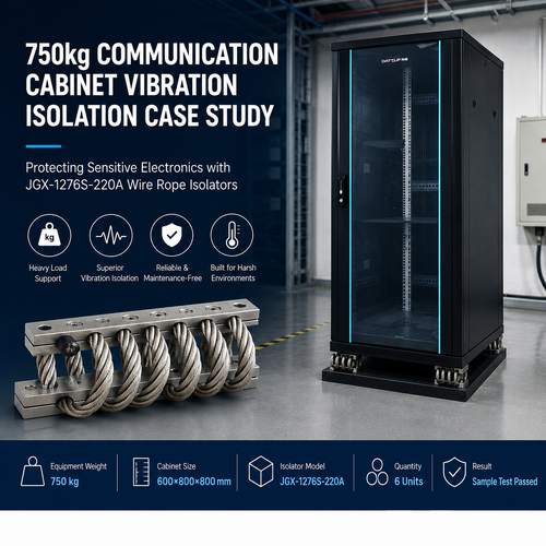 Últimas soluções da empresa sobre Uma solução prática de isolador de cabo de aço para um gabinete de telecomunicações pesado
