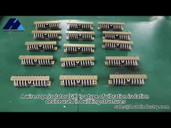 Isolador de vibração da corda de fio