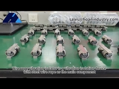 Isolador de vibração da corda de fio