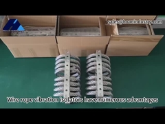 Isolador de vibração da corda de fio