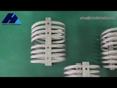 JGX-1278 Solução de isolamento de corda de arame elétrico compacto de vibração e controle de choque