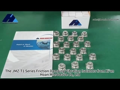 amortecimento do isolador de corda de arame