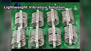 Isoladores de cabo de aço leves para drones