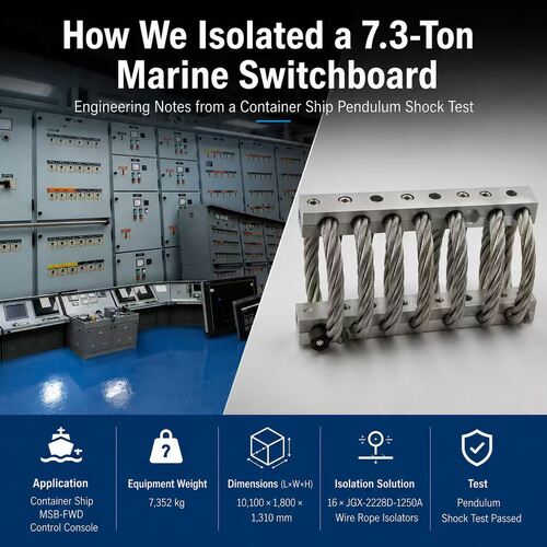 Último Blog da Empresa Sobre Como Isolamos um Quadro Elétrico Principal Marinho de 7,3 Toneladas
