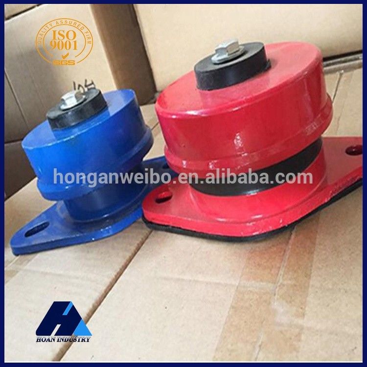 Isoladores de vibração de mola para ventiladores