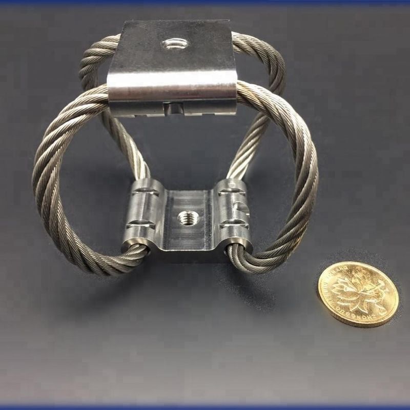 Máquina de câmera profissional Gimbal UAV Estabilizador de câmera Acessórios Controle de vibração de ruído GR6-93D-A Isolador de corda de arame