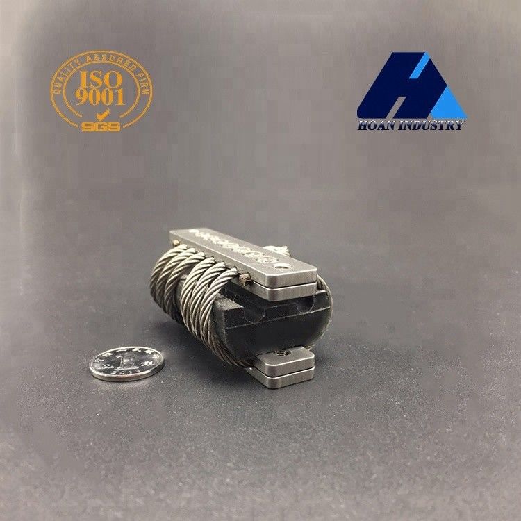 Isoladores de fios helicoidais de aço Máquina de cabo Compressor Transformador Motor ferroviário Gerador