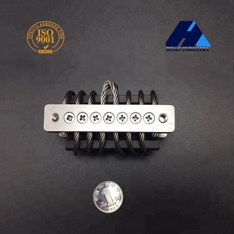 Isoladores de fios helicoidais de aço Máquina de cabo Compressor Transformador Motor ferroviário Gerador