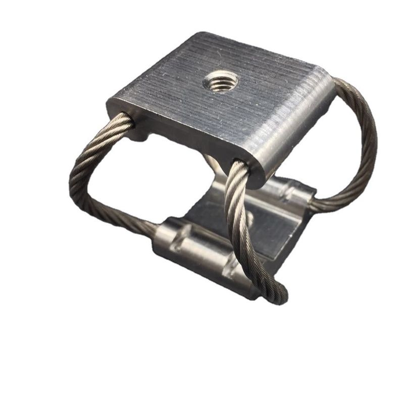 Isolador de corda de arame compacto para câmera de fotografia aérea manual Gimbal GR2-6.7D-A