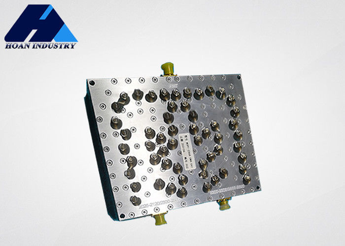 400g de filtro de banda de passagem de banda SMA à prova d'água 698-2700MHz Quadrupla frequência diplexor combinador