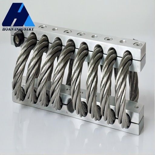 Isoladores de vibração de cabo de aço leves e compactos JGX-1278A-154A para aplicações com restrição de espaço