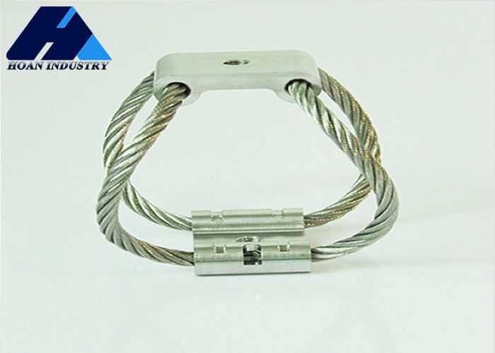 Isolador de vibração com cabo de aço GR5-16A-A para vibrações de baixa frequência
