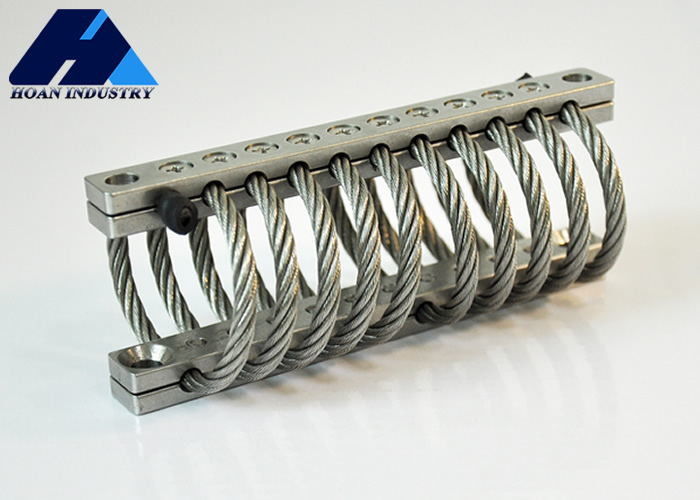 Controlo de choque de vibração personalizável JGX-0480 Isolador de corda de arame compacto