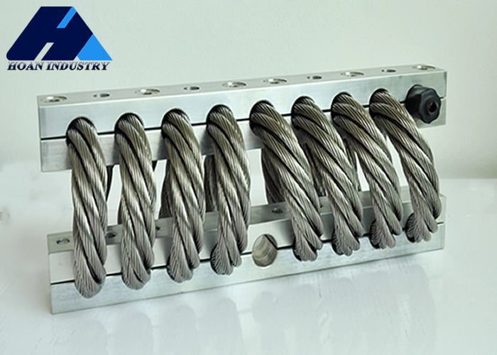JGX-2228D-380B Isolador de vibração durável de corda de arame para aparelhos e veículos de comunicação