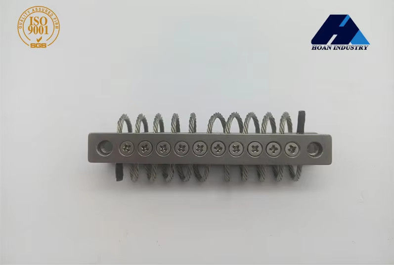 JGX-0160A-2A Isolador de vibração de corda de arame com 2,0 kg de carga estática máxima e 21,8 mm de deflexão máxima para longa vida útil