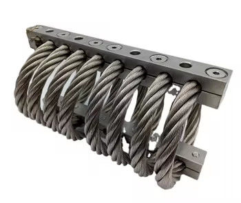 Redução de ruído superior e controle de vibração Isolador de vibração de corda de fio com função de amortecimento da série JGX-1598