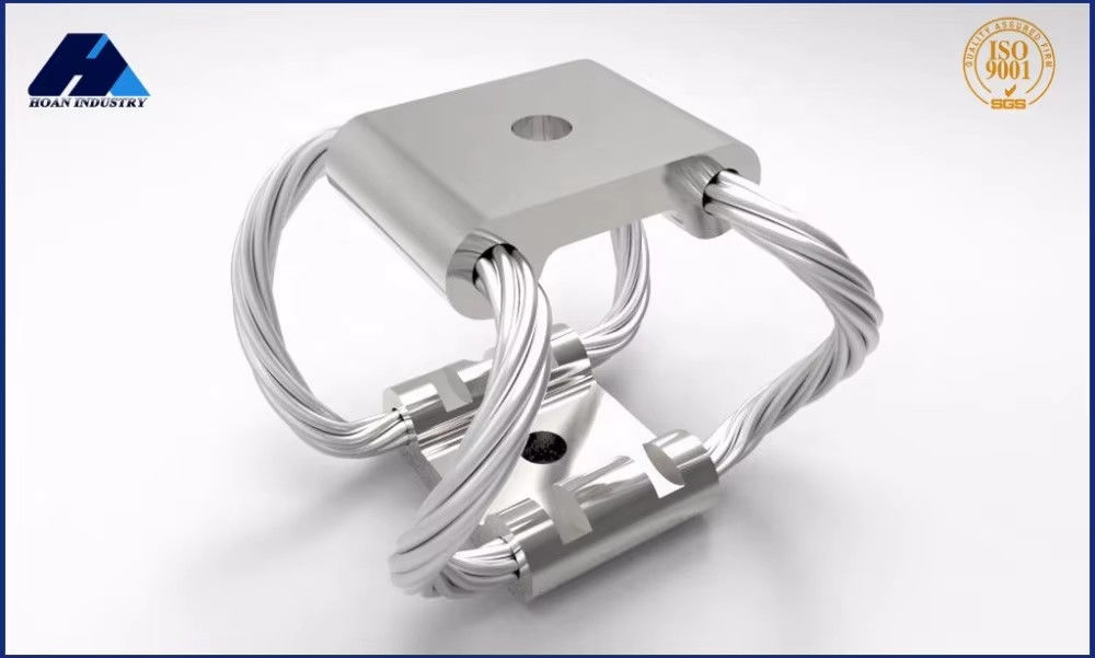 GR6-142D-A Isolador de vibração modular de corda de arame para fácil manutenção e substituição