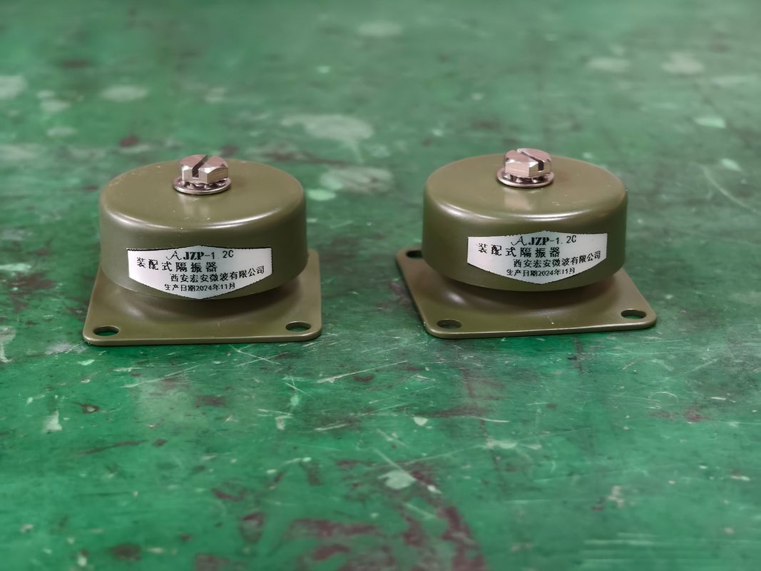 Amortecedor de Choque de Borracha JZP-9.0-SC-SC1 com Resistência à Temperatura de até 100 Graus Celsius, 50mm de Largura e Frequência de Ressonância de 30 Hz para Máquinas Industriais