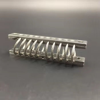 Isoladores de vibração de fio de aço de alta resistência climática JGX-0480A-61A para ambientes extremos na mineração de energia