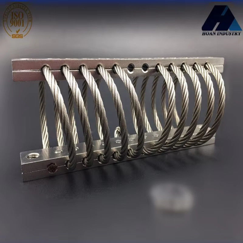 Construção de cordas de arame 7x19 JGX-0240A-3.6A Isoladores de vibração para fabricação de precisão na mineração de energia