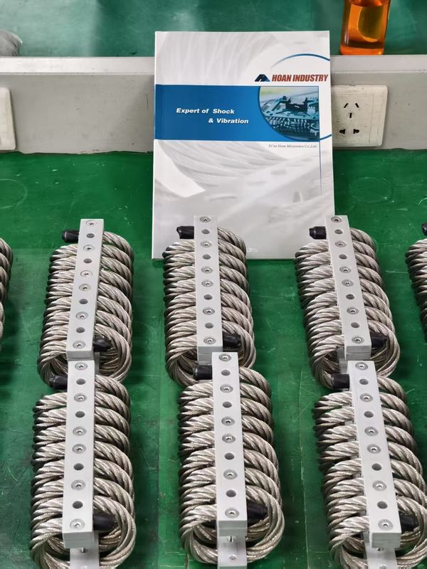 Isolador de Vibração por Cabo de Aço JGX-0480D-24A Excelentes Características de Elasticidade e Amortecimento para Absorção de Vibrações