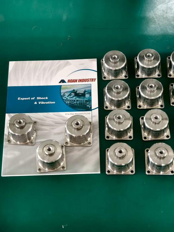 Novo Produto 2025 Primavera Isolador JMZ-TK-4A com 58mm de Largura Total e Deflexão de 0,25 Polegadas para Equipamentos de Precisão