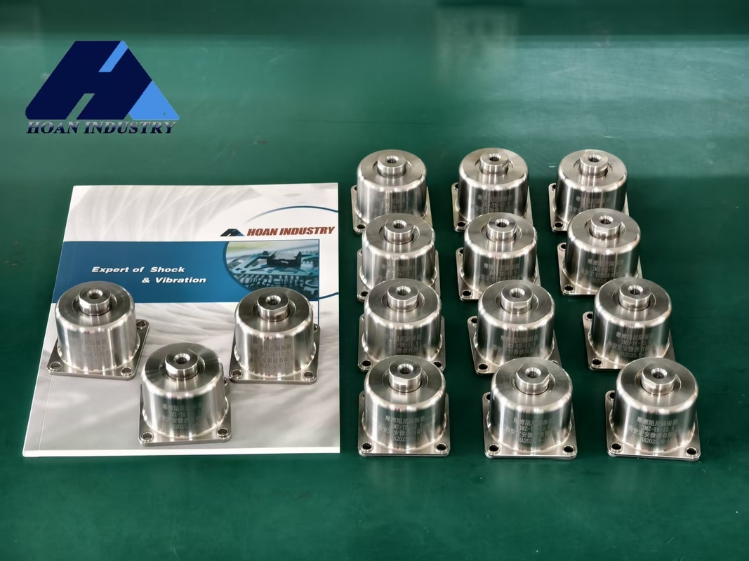 JMZ-TK1-7A Isolador de vibração com 4 polegadas de diâmetro para controle de vibração de alta e ultra-baixa frequência