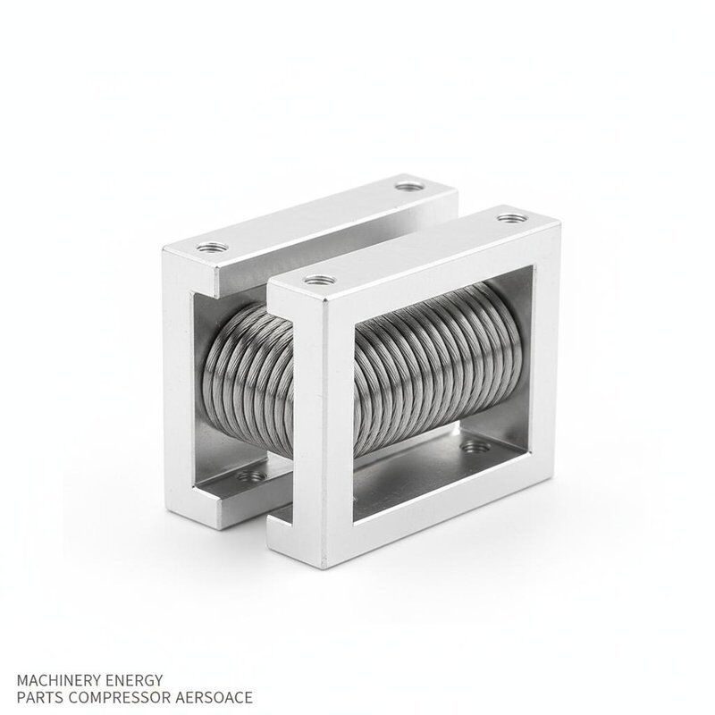 Isolador de cabo de aço de alumínio e aço inoxidável com carga estática máxima de 515kg e design de 8 laços para controle de vibração