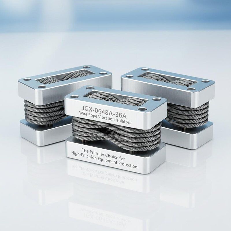 Amortecedor de Vibração de Cabo de Aço Galvanizado com Frequência de Isolamento de 5Hz a 100Hz para Proteção contra Vibração Multidirecional