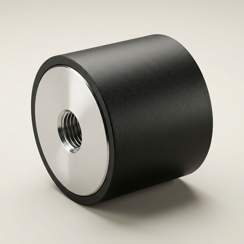 Hoan RDM-Type Rubber Vibration Isolators  Cylindrical DoubleFemale Anti-Vibration Mounts