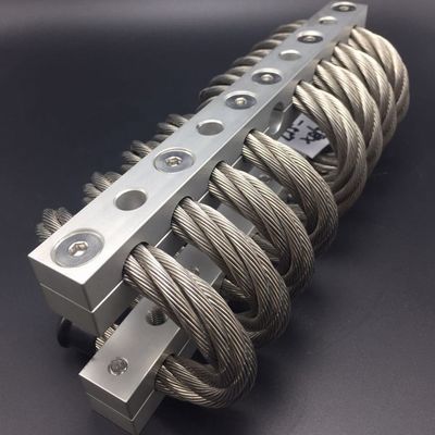 Isolador de cordas helicoidais de aço Aeronáutica Compressor espacial Absorção de choques