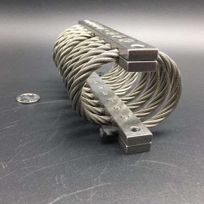 Equipamento Molas isolador de vibração de corda de arame