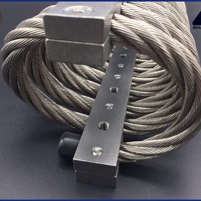 Máquina de acoplamento de fios de corda de choque Montagens de isolamento Navios da Marinha Veículos marítimos embarcados Container