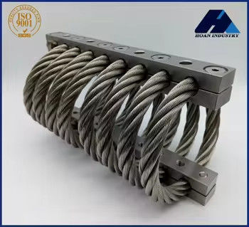Bom preço. Isolador de vibração passivo de fio de corda JGX-0648D-68A Manter bom desempenho sob cargas pesadas on-line