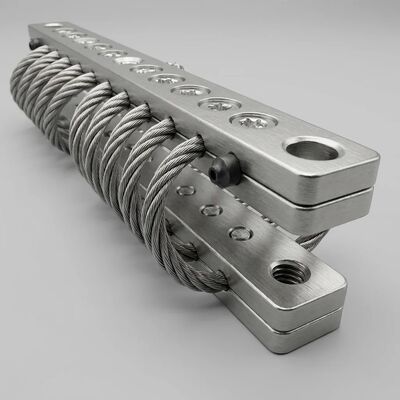 Bom preço. JGX-0480D-75A Isolador de vibração de cabo de fio 100% Construção metálica Isolamento simultâneo de vários eixos com envelhecimento zero on-line