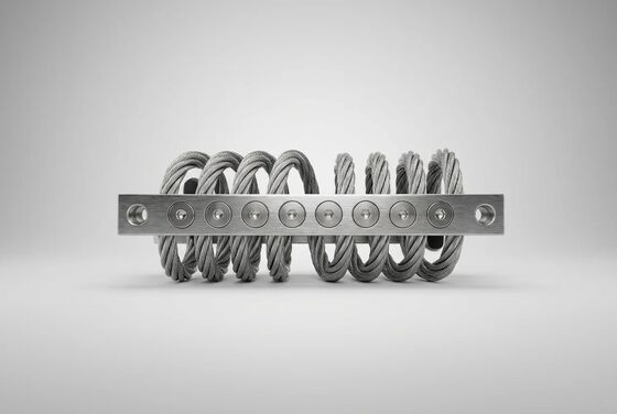 Bom preço. JGX-0648D-79A Isolador de vibração de corda de arame metálico 3-Eixo Isolamento multidirecional para durabilidade extrema on-line