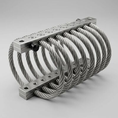 Bom preço. Isolador de vibração de corda de arame elétrico JGX-0958D-149A Monte universal de perfil baixo para amortecimento de vibração de equipamentos compactos on-line