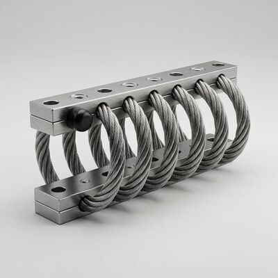 Bom preço. JGX-1276D-176B Isolador de Vibração de Cabo de Aço Curva de Amortecimento Progressiva Não Linear Dissipação de Energia por Atrito on-line