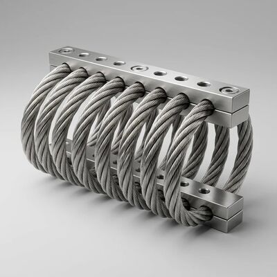 Bom preço. JGX-2228D-960B Isolador de vibração de corda de arame elétrico à prova de falhas Design de segurança máxima Rigidez estável para equipamentos pesados on-line
